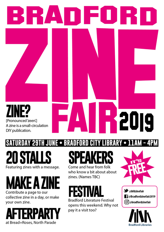 Bradford Zine Fair 2019